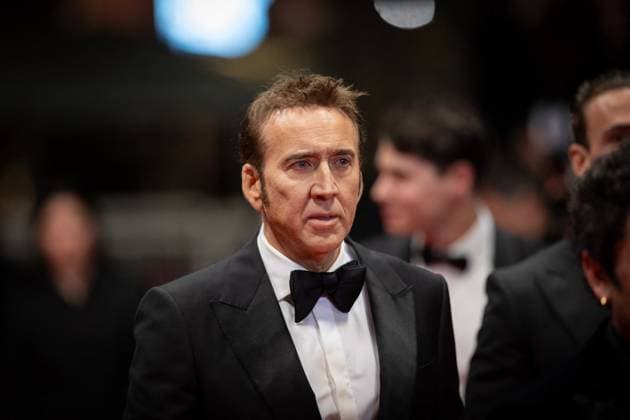 Cannes - The Surfer Screening Nicolas Cage attends the The Surfer Red Carpet at the 77th annual Cannes Film Festival at Palais des Festivals on May 17, 2024 in Cannes, France. Photo by Shootpix ABACAPRESS.COM. Cannes France  Copyright: xShootpix ABACAx