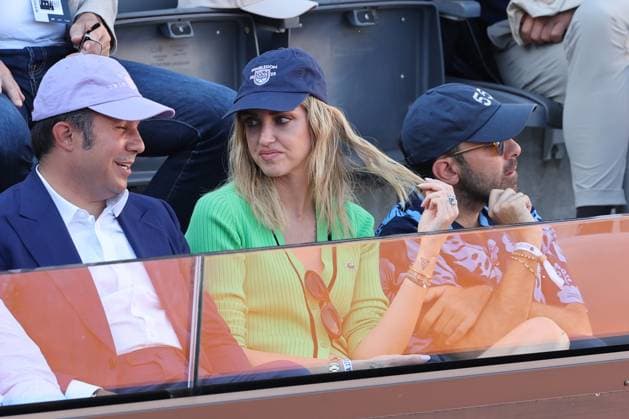 May 17, 2024, Rome, Italy, italy: Rome, Italy 17.05.2024: CHIARA FERAGNI ON THE STAND during Internazionali BNL 2024 menÃ¢â‚¬â ¢s ATP 1000 Open tennis tournament in Rome Center Court. Rome italy  - ZUMAp169 20240517_zsa_p169_591 Copyright: xmarcoxiacobuccix