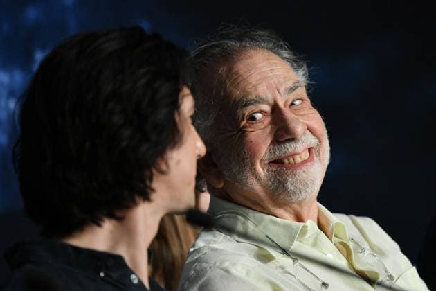 Cannes - Megalopolis Press Conference Director Francis Ford Coppola and Adam Driver attend the Megalopolis press conference during the 77th annual Cannes Film Festival at Palais des Festivals on May 17, 2024 in Cannes, France. Photo by Cyril Pecquenard Pool ABACAPRESS.COM Cannes France  Copyright: xPecquenardxCyril Pool ABACAx