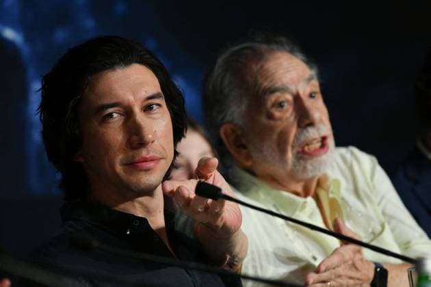 Cannes - Megalopolis Press Conference Director Francis Ford Coppola and Adam Driver attend the Megalopolis press conference during the 77th annual Cannes Film Festival at Palais des Festivals on May 17, 2024 in Cannes, France. Photo by Cyril Pecquenard Pool ABACAPRESS.COM Cannes France  Copyright: xPecquenardxCyril Pool ABACAx