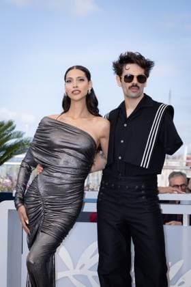 Cannes - La Belle De Gaza Photocall Talleen Abu Hanna and Lucky Love attend the La Belle De Gaza Photocall at the 77th annual Cannes Film Festival at Palais des Festivals on May 18, 2024 in Cannes, France. Photo by Shootpix ABACAPRESS.COM Cannes France  Copyright: xShootpix ABACAx