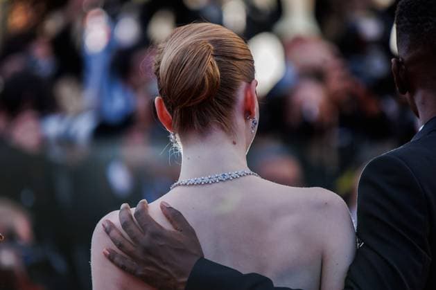 Festival de Cannes Carpet Kinds of Kindness Hunter Schafer at the premiere Kinds of Kindness during the 77th Cannes International Film Festival at the Palais de Festival in Cannes on 17 05 2024 Copyright: xEventpressxKochanx