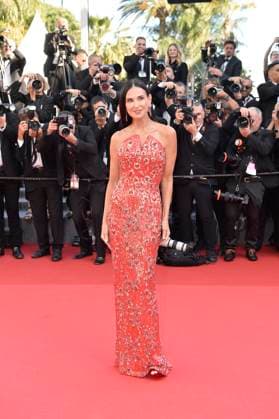 Demi Moore at the KINDS OF KINDNESS premiere at the 77 th Cannes Film Festival 17 05 2024