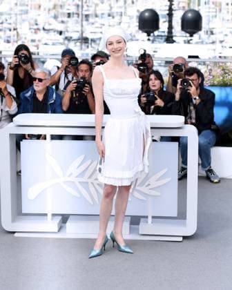 Cannes, 77th Cannes Film Festival 2024 Photocall film Kinds of kindness In the photo: Hunter Schafer  Copyright: xAlbertoxTerenghix xipa-agency.nex xPoolxPhotoxEventsx03x IPA_Agency_IPA46211974