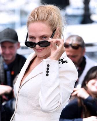 77th Cannes Film Festival 2024 Photocall film Oh, Canada Cannes, 77th Cannes Film Festival 2024 Photocall film Oh, Canada In the photo: Uma Thurman Cannes France  Copyright: xIPA ABACAx