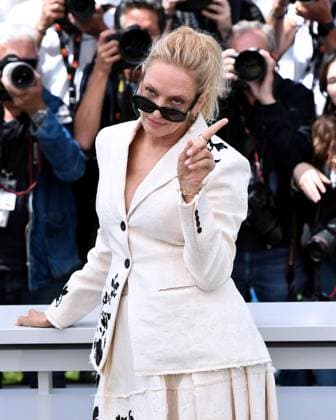 77th Cannes Film Festival 2024 Photocall film Oh, Canada Cannes, 77th Cannes Film Festival 2024 Photocall film Oh, Canada In the photo: Uma Thurman Cannes France  Copyright: xIPA ABACAx