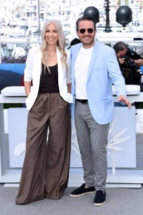 Cannes, 77th Cannes Film Festival 2024 Photocall film Trei Kilometers Pana La Capatul Lumii (Three Kilometers To The End Of The World) In the photo: Emanuel Parvu, Miruna Berescu  Copyright: xAlbertoxTerenghix xipa-agency.nex xPoolxPhotoxEventsx03x IPA_Agency_IPA46214294