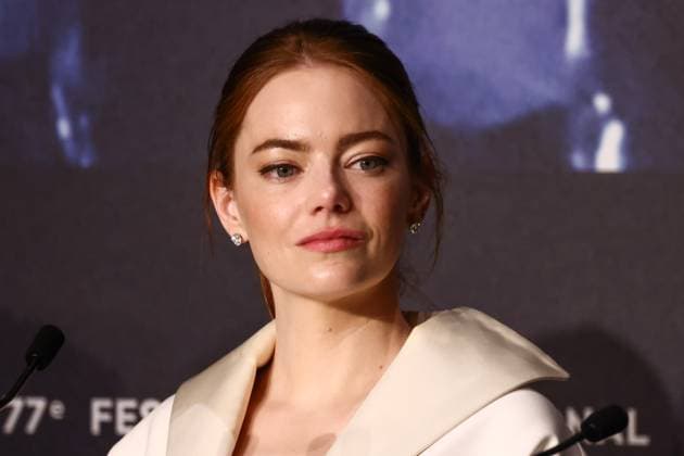 May 18, 2024, Cannes, France: Emma Stone attends the Kinds Of Kindness Press Conference during the 77th annual Cannes Film Festival at Palais des Festivals on May 18, 2024 in Cannes, France. Cannes France - ZUMAz156 20240518_zip_z156_011 Copyright: xBeataxZawrzelx