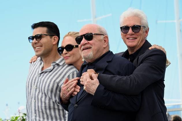 Cannes, 77th Cannes Film Festival 2024, Photocall Film Oh Canada in the photo Richard Gere, Paul Schrader, Uma Thurman  Copyright: xSimonexComix xipa-agency.netx xPoolxPhotoxEventsx03x IPA_Agency_IPA46214582