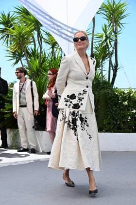 Cannes, 77th Cannes Film Festival 2024, Photocall Film Ã?Oh CanadaO Cannes, 77th Cannes Film Festival 2024, Photocall Film Oh Canada in the photo Uma Thurman Cannes France  Copyright: xIPA ABACAx
