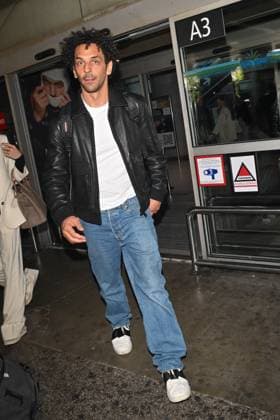 Cannes 2024 Celebs At Nice Airport Tomer Sisley at Nice airport ahead of the 77th Cannes Film Festival in Nice, France on May 18, 2024. Photo by Julien Reynaud APS-Medias ABACAPRESS.COM Nice France  Copyright: xReynaudxJulien APS-Medias ABACAx