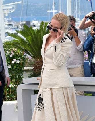 Oh Canada photocall at 77th Festival de Cannes - Cannes, France CANNES, FRANCE. May 18, 2024: Uma Thurman at the Oh, Canada photocall at the 77th Festival de Cannes. Picture: Paul Smith Featureflash Cannes France  Copyright: xPaulxSmithx xFeatureflashx