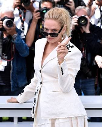 77th Cannes Film Festival 2024 Photocall film Oh, Canada Cannes, 77th Cannes Film Festival 2024 Photocall film Oh, Canada In the photo: Uma Thurman Cannes France  Copyright: xIPA ABACAx