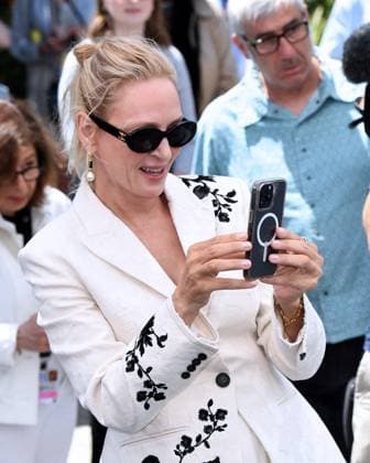 77th Cannes Film Festival 2024 Photocall film Oh, Canada Cannes, 77th Cannes Film Festival 2024 Photocall film Oh, Canada In the photo: Uma Thurman Cannes France  Copyright: xIPA ABACAx