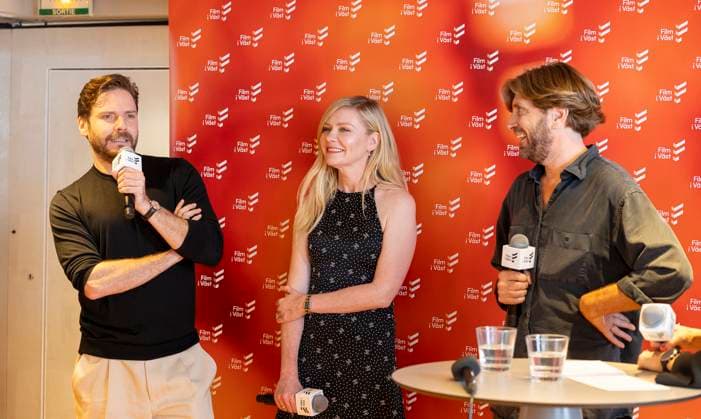 CANNES 20230518 Director Ruben Östlund presented the actors Kirsten Dunst and Daniel Brühl who appear in his new film The Entertainment system is down at Film I Västs press conference during the Film Festival in Canned on May 18, 2024 CANNES FRANCE x12035x  Copyright: xChristinaxKronÃ r TTx FILMFESTIVALEN I CANNES NA56UxGzLyY