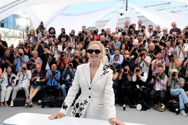 Photocall du film Oh, Canada lors du 77eme Festival International du Film de Cannes Uma Thurman Photocall du film Oh, Canada lors du 77eme Festival International du Film de Cannes le 18 mai 2024 Jacovides Moreau Bestimage Photocall for the film Oh,Canada at the 77th Cannes International Film Festival on 18 May 2024 Cannes France  Copyright: xJACOVIDES-MOREAUx xBESTIMAGExJACOVIDES-MOREAUx xBESTIMAGEx