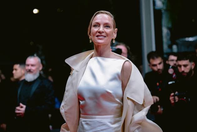 77eme Festival International du Film de Cannes Montee des marches du film Oh Canada 77th International Cannes Film Festival Red Carpet of Oh Canada movie 305096 2024 05 17 Alpes Maritimes Cannes France Thurman, Uma  Copyright: xTerencexBaelenx STAR_305096_025