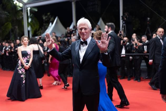 77eme Festival International du Film de Cannes Montee des marches du film Oh Canada 77th International Cannes Film Festival Red Carpet of Oh Canada movie 305096 2024 05 17 Alpes Maritimes Cannes France Gere, Richard  Copyright: xTerencexBaelenx STAR_305096_037