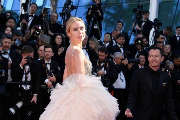 Kimberley Garner at the Kind of Kindness film premiere on 17 05 2024 in Cannes Cannes Film Festival 2024 Kind of Kindness film premiere