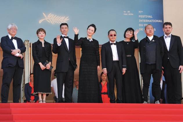 Cannes Caught By The Tides Red Carpet NG attending the ?Caught By The Tides? Screening and Red Carpet at Palais Des Festivals in Cannes, France on May 18 2024 as part of the 77th Cannes Film Festival. Photo by Nicolas Genin ABACAPRESS.COM Cannes France  Copyright: xGeninxNicolas ABACAx