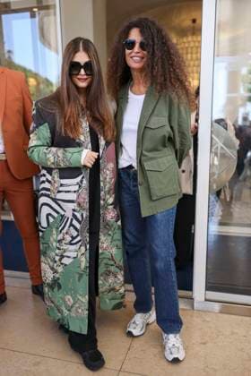 Cannes - Aishwarya Rai At Martinez Hotel Aishwarya Rai and Afef Jnifen are spotted at Martinez Hotel during 77th Cannes Film Festival in Cannes, France on May 18, 2024. Photo by Marco Piovanotto Abacapress.com  Copyright: xPiovanottoxMarco ABACAx