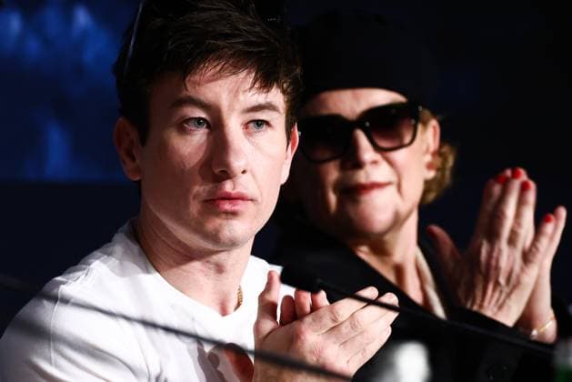 The 77th Annual Cannes Film Festival Barry Keoghan and Andrea Arnold attend Bird press conference during the 77th annual Cannes Film Festival at Palais des Festivals on May 17, 2024 in Cannes, France. Cannes France  Copyright: xBeataxZawrzelx originalFilename: zawrzel-the77tha240517_npAMr.jpg