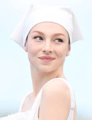 American actress Hunter Schafer attends the photo call for Kinds Of Kindness at the 77th Cannes Film Festival in Cannes, France on Saturday, May 18, 2024.  CAN20240518135 RUNExHELLESTAD
