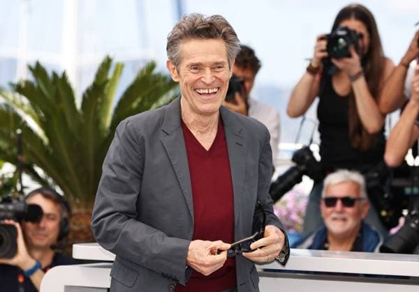 (240518) -- CANNES, May 18, 2024 -- Actor Willem Dafoe arrives for a photocall for the film Kinds Of Kindness at the 77th edition of the Cannes Film Festival in Cannes, southern France, on May 18, 2024. ) FRANCE-CANNES-FILM FESTIVAL- KINDS OF KINDNESS -PHOTOCALL GaoxJing 