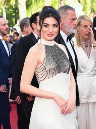 Cannes, 77th Cannes Film Festival 2024, Fifth Evening Red Carpet Emilia Perez Cannes, 77th Cannes Film Festival 2024, Fifth evening Evening - red carpet of the film Emilia Perez In the photo: cow flora Cannes France  Copyright: xIPA ABACAx