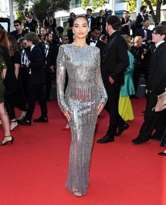 Cannes, 77th Cannes Film Festival 2024, Fifth Evening Red Carpet Emilia Perez Cannes, 77th Cannes Film Festival 2024, Fifth evening Evening - red carpet of the film Emilia Perez. Pictured: Shanina Shaik Cannes France  Copyright: xIPA ABACAx