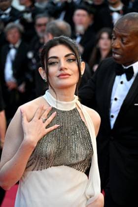 Cannes, 77th Cannes Film Festival 2024, Fifth Red Carpet evening of the Emilia Perez Film Cannes, 77th Cannes Film Festival 2024, Fifth Red Carpet evening of the Film Emilia Perez Pictured: Flora Delle Vacche Cannes France  Copyright: xIPA ABACAx