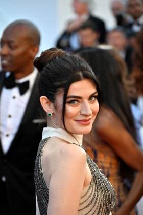 Cannes, 77th Cannes Film Festival 2024, Fifth Red Carpet evening of the Emilia Perez Film Cannes, 77th Cannes Film Festival 2024, Fifth Red Carpet evening of the Film Emilia Perez Pictured: Flora Delle Vacche Cannes France  Copyright: xIPA ABACAx