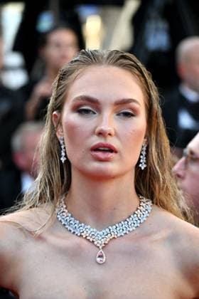 Cannes, 77th Cannes Film Festival 2024, Fifth Red Carpet evening of the Emilia Perez Film Cannes, 77th Cannes Film Festival 2024, Fifth Red Carpet evening of the Film Emilia Perez Pictured: Romee Strijd Cannes France  Copyright: xIPA ABACAx