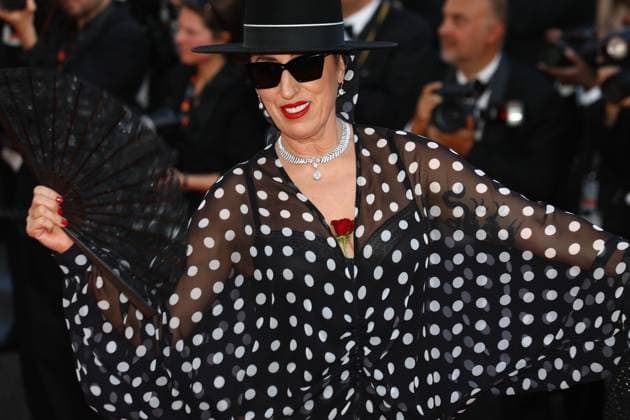 May 18, 2024, Cannes, Cote D azur, France: ROSSY DE PALMA walks the red carpet ahead of the Emilia Perez Premiere screening at the 77th Annual Cannes Film Festival at Palais des Festivals in Cannes, France Cannes France - ZUMAc179 20240518_zep_c179_170 Copyright: xMickaelxChavetx