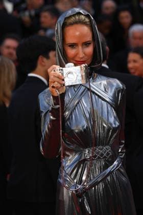 May 18, 2024, Cannes, Cote D azur, France: LADY VICTORIA HERVEY walks the red carpet ahead of the Emilia Perez Premiere screening at the 77th Annual Cannes Film Festival at Palais des Festivals in Cannes, France Cannes France - ZUMAc179 20240518_zep_c179_175 Copyright: xMickaelxChavetx