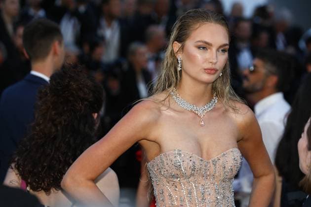 May 18, 2024, Cannes, Cote D azur, France: ROMEE STRIJD walks the red carpet ahead of the Emilia Perez Premiere screening at the 77th Annual Cannes Film Festival at Palais des Festivals in Cannes, France Cannes France - ZUMAc179 20240518_zep_c179_188 Copyright: xMickaelxChavetx