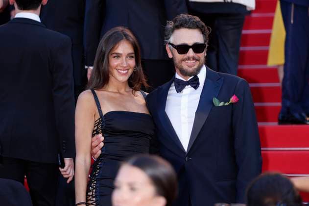 Isabel Pakzad and James Franco at the premiere of the feature film Emilia Perez at the Festival de Cannes 2024 77 Cannes International Film Festival at the Palais des Festivals Cannes, 18 05 2024 Foto:xD.xBedrosianx xFuturexImagex perez_4579