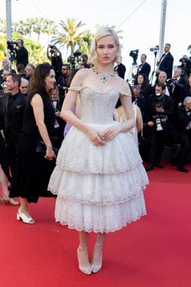 B MontÃ e des marches du film Â Emilia Perez Â lors du 77eme Festival International du Film de Cannes La comtesse Lara Cosima Henckel von Donnersmarck MontÃ e des marches du film Â Emilia Perez Â lors du 77eme Festival International du Film de Cannes, au Palais des Festivals Ã Cannes Le 18 mai 2024 Olivier Borde Bestimage Red carpet of the movie Â Emilia Perez Â during the 77th Cannes International Film Festival at the Palais des Festivals in Cannes, France On may 18th 2024 Cannes France  Copyright: xOLIVIERxBORDEx xBESTIMAGExOLIVIERxBORDEx xBESTIMAGEx