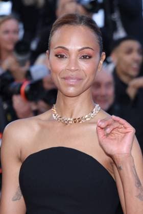Cannes Emilia Perez Screening DB Zoe Saldana attending the Emilia Perez Red Carpet at the 77th annual Cannes Film Festival at Palais des Festivals on May 18, 2024 in Cannes, France. Photo by David Boyer ABACAPRESS.COM Cannes France  Copyright: xBoyerxDavid ABACAx