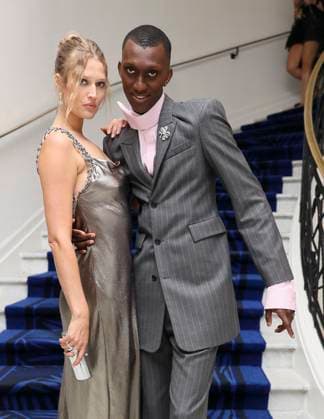 Cannes - Tony Garrn Exits The Martinez Tony Garrn and a friend poses at Martinez Hotel during 77th Cannes Film Festival, Cannes, France, on May 18, 2024. Photo by Marco Piovanotto ABACAPRESS.COM Cannes France  Copyright: xPiovanottoxMarco ABACAx