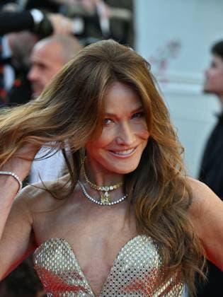 Cannes, 77th Cannes Film Festival 2024, Fifth evening Evening - red carpet of the film Emilia Perez. In the photo: Carla Bruni  Copyright: xManuelexMangiarottix xipa-agencyx xPoolxPhotoxEventsx03x IPA_Agency_IPA46235912