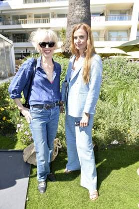 Katja Eichinger and guest at the Medienboard reception at the 77th Cannes Film Festival 18 05 2024