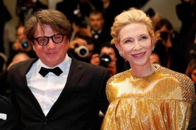 Philipp Kreuzer and Cate Blanchett at the premiere of the feature film Rumours at the Festival de Cannes 2024 77 Cannes International Film Festival at the Palais des Festivals Cannes, 18 05 2024 Foto:xD.xBedrosianx xFuturexImagex rumours_4520