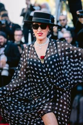 77eme Festival International du Film de Cannes Montee des marches du film Emilia Perez 77th International Cannes Film Festival Red carpet of Emilia Perez movie 305144 2024 05 18 Alpes Maritimes Cannes France de Palma, Rossy  Copyright: xTerencexBaelenx STAR_305144_033