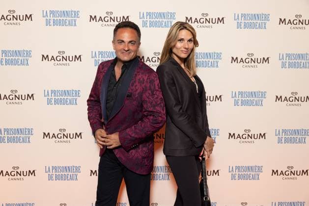 magnum day3 photocall Laurent Amar, Alexandra Muraton Photocall La Prisonniere de Bordeaux at Magnum Beach party during the 77th Cannes International Film Festival on May 18, 2024 Cannes France Jeremy Melloul Magnum Cannes via Bestimage Photocall La Prisonniere de Bordeaux at Magnum Beach party during the 77th Cannes International Film Festival on May 18, 2024 Cannes France  Copyright: xJeremyxMelloulx xMagnumxCannesxviaxBestimagexJeremyxMelloulx xMagnumxCannesxviaxBestimagex