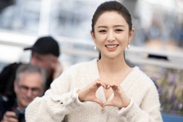 Annual Cannes Film Festival - Black Dog Photocall - Cannes DN Tong Liya attends the Black Dog Photocall at the 77th annual Cannes Film Festival at Palais des Festivals on May 18, 2024 in Cannes, France. Photo by David NIVIERE ABACAPRESS.COM CANNES France  Copyright: xNivierexDavid ABACAPRESS.COMx