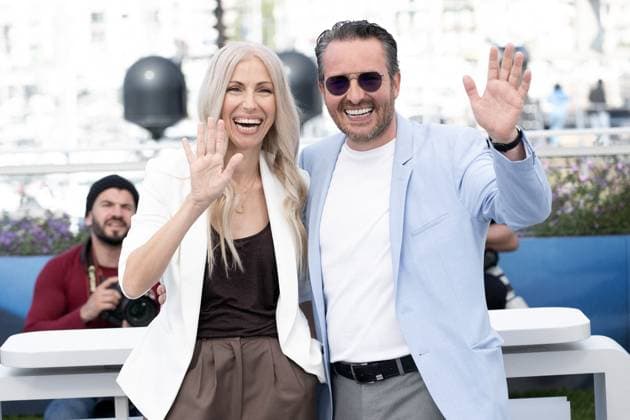 Annual Cannes Film Festival - Three Kilometres Photocall - Cannes DN Miruna Berescu and Emanuel Parvu attend the Trei Kilometri Pana La Capatul Lumii (Three Kilometres to the end of the World) Photocall at the 77th annual Cannes Film Festival at Palais des Festivals on May 18, 2024 in Cannes, France. Photo by David NIVIERE ABACAPRESS.COM CANNES France  Copyright: xNivierexDavid ABACAPRESS.COMx