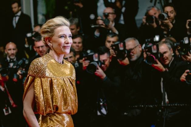 Entertainment Themen der Woche KW20 77eme Festival International du Film de Cannes Montee des marches du film Rumours 77th International Cannes Film Festival Red carpet of Rumours movie 305158 2024 05 18 Alpes Maritimes Cannes France Blanchett, Cate  Copyright: xTerencexBaelenx STAR_305158_013