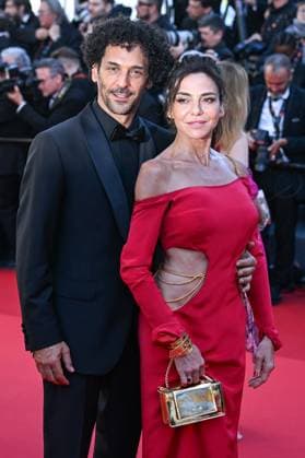77eme Festival International du Film de Cannes Marches du film Emilia Perez 77th International Cannes Film Festival Red carpet of Emilia Perez movie Festival de Cannes 2024 77e Ã dition Montee Emilia Perez Tommer Sisley, Sandra Zeitoun 305160 2024 05 18 Cannes France  Copyright: xLionelxGuericolas MPPx STAR_305160_099
