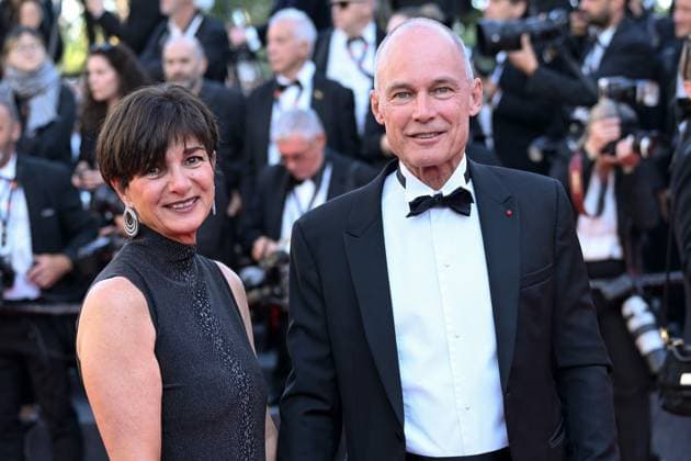 77eme Festival International du Film de Cannes Marches du film Emilia Perez 77th International Cannes Film Festival Red carpet of Emilia Perez movie Festival de Cannes 2024 77e Ã dition Montee Emilia Perez Bertrand Piccard 305160 2024 05 18 Cannes France  Copyright: xLionelxGuericolas MPPx STAR_305160_137